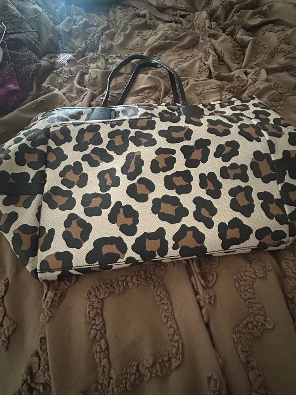 Coach tote with wallet